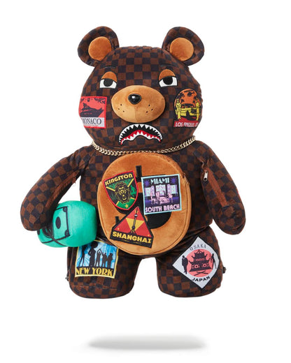 GLOBAL MOGUL MONEYBEAR TEDDYBEAR BACKPACK | Sprayground Everyday