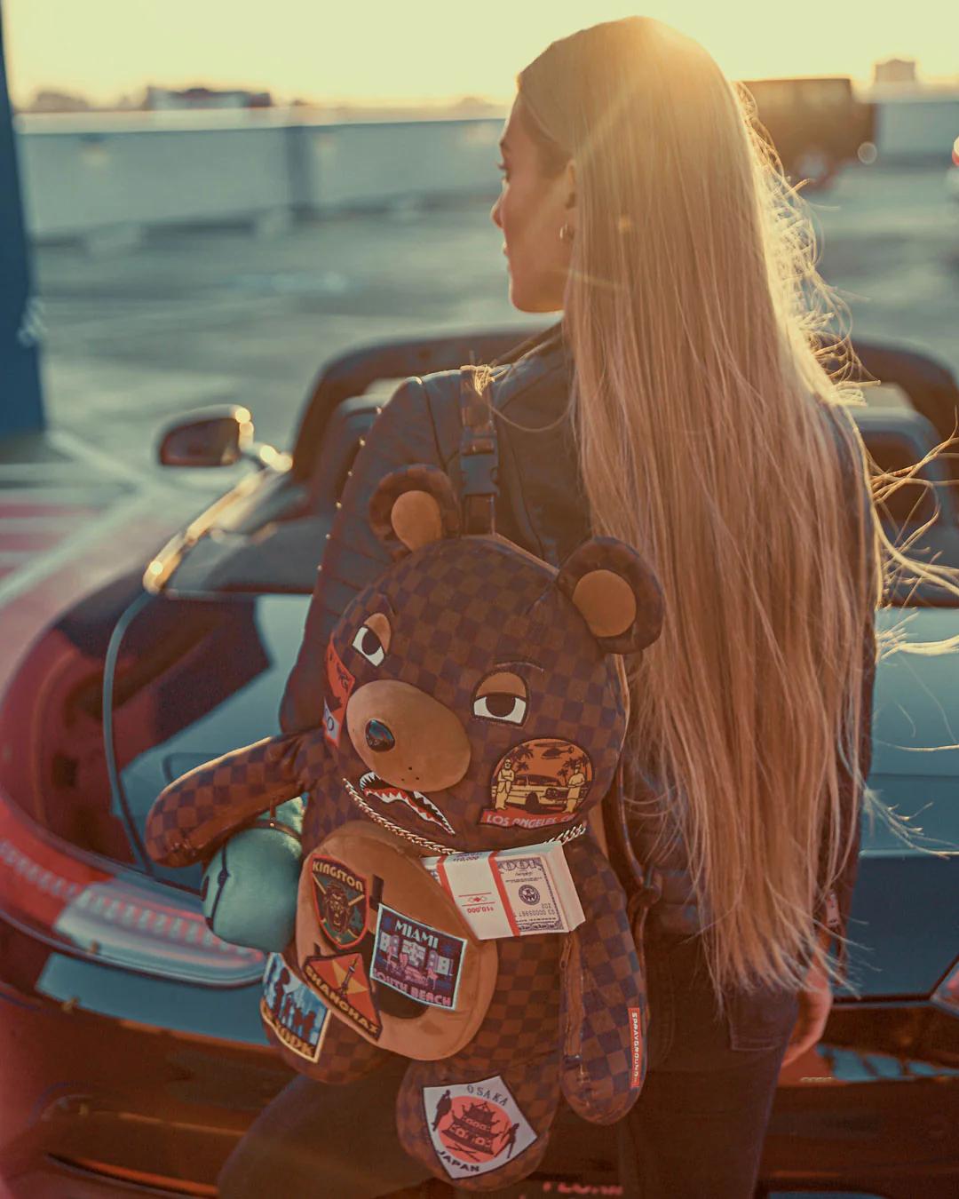 GLOBAL MOGUL MONEYBEAR TEDDYBEAR BACKPACK | Sprayground Everyday
