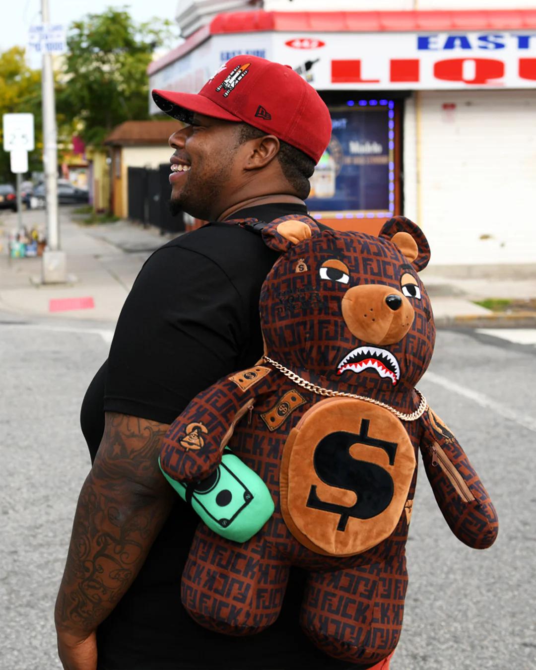 OFFENDED MONEYBEAR TEDDYBEAR BACKPACK | Sprayground Value