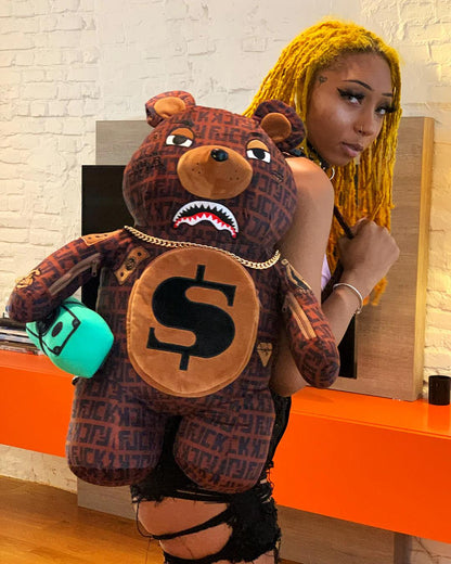 OFFENDED MONEYBEAR TEDDYBEAR BACKPACK | Sprayground Value