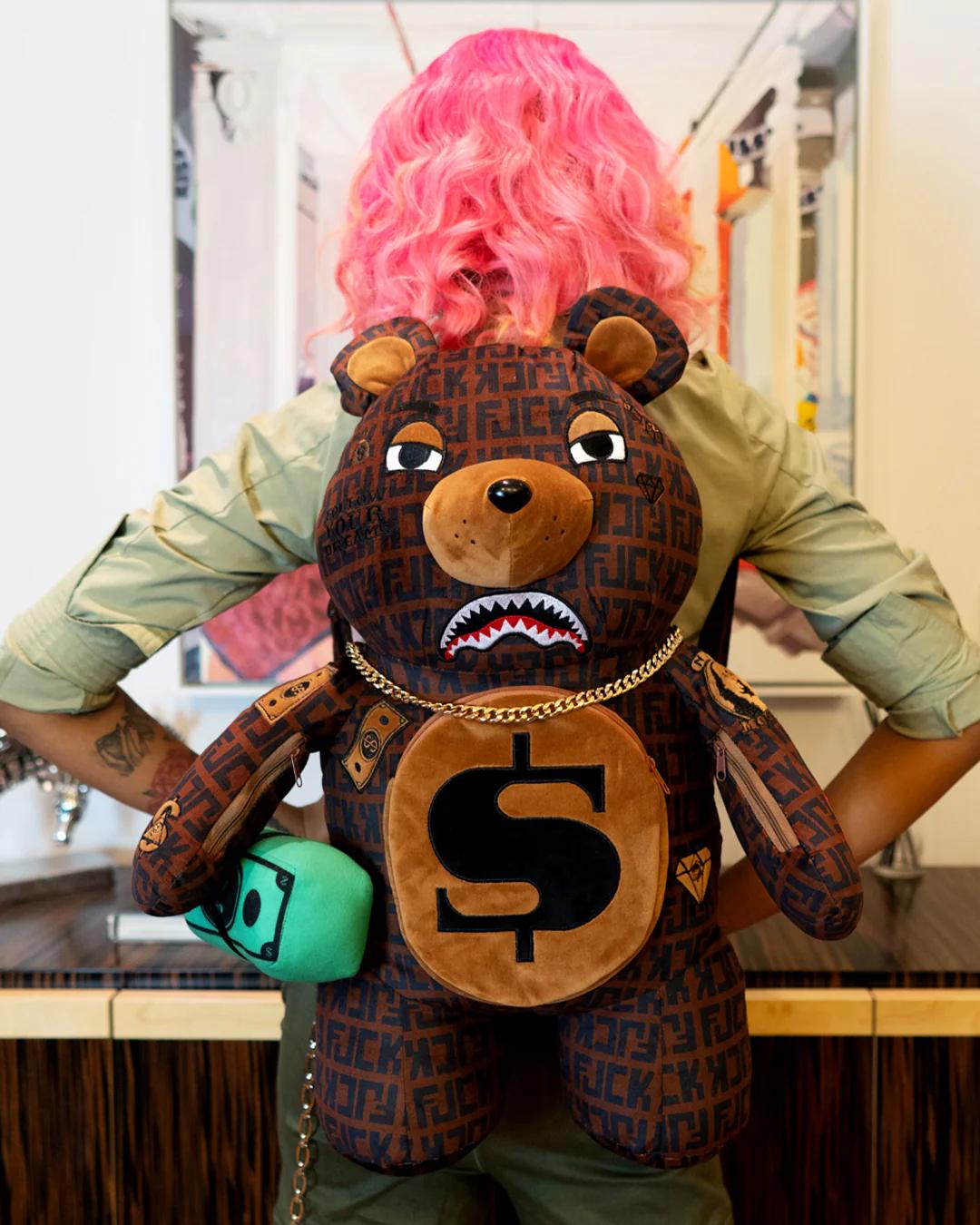 OFFENDED MONEYBEAR TEDDYBEAR BACKPACK | Sprayground Value