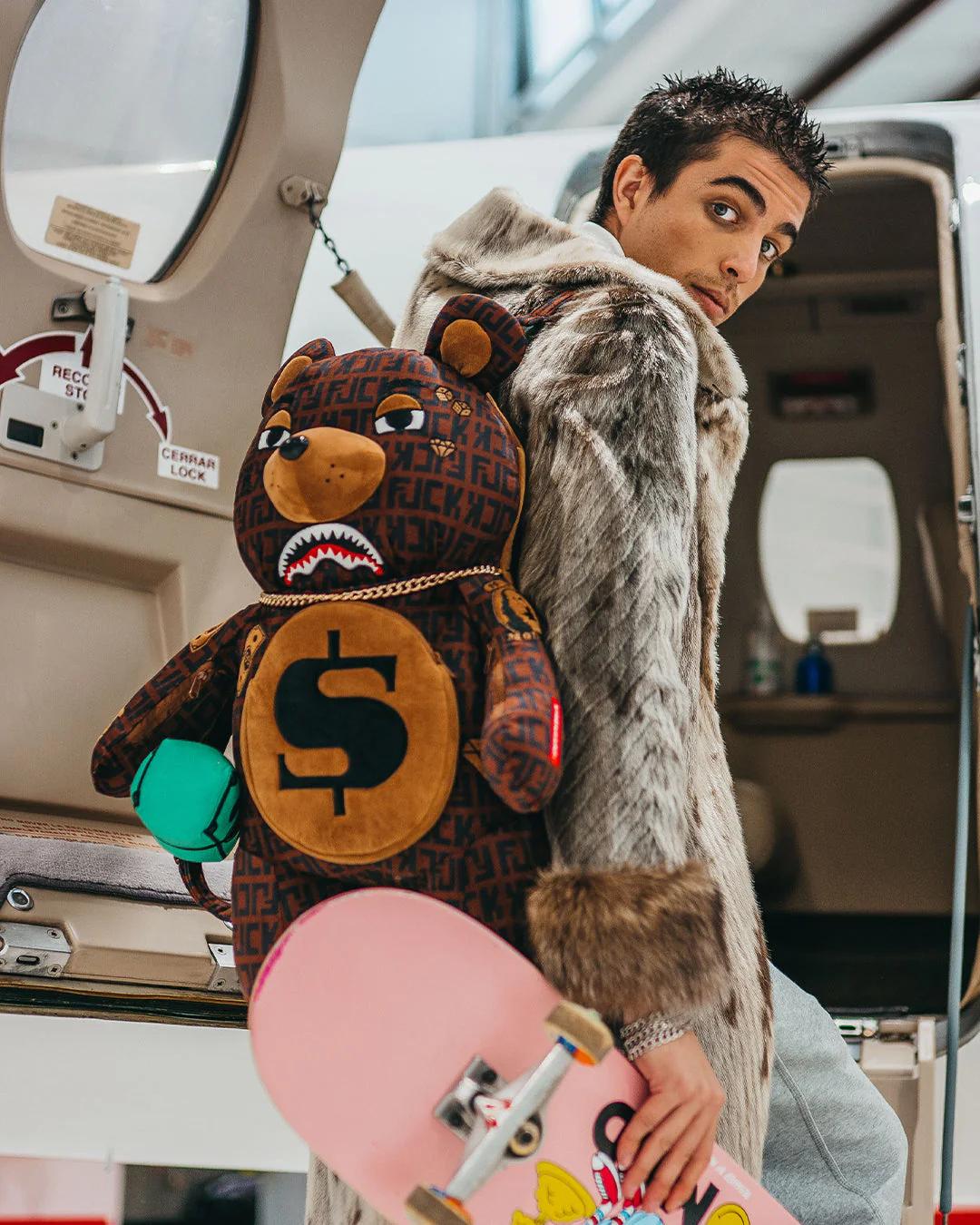 OFFENDED MONEYBEAR TEDDYBEAR BACKPACK | Sprayground Value