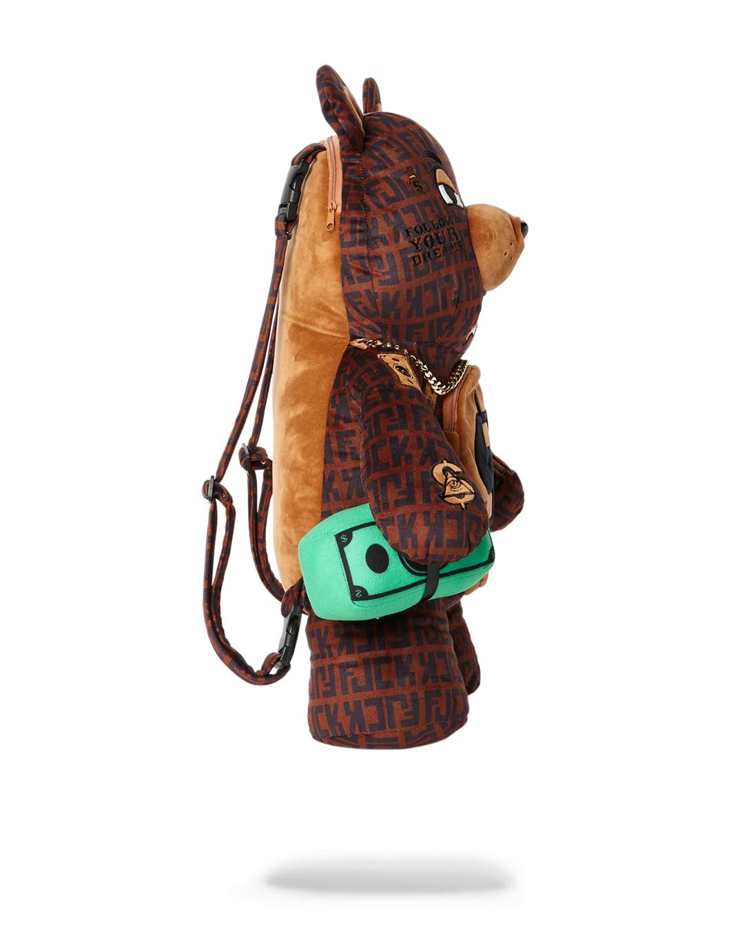 OFFENDED MONEYBEAR TEDDYBEAR BACKPACK | Sprayground Value