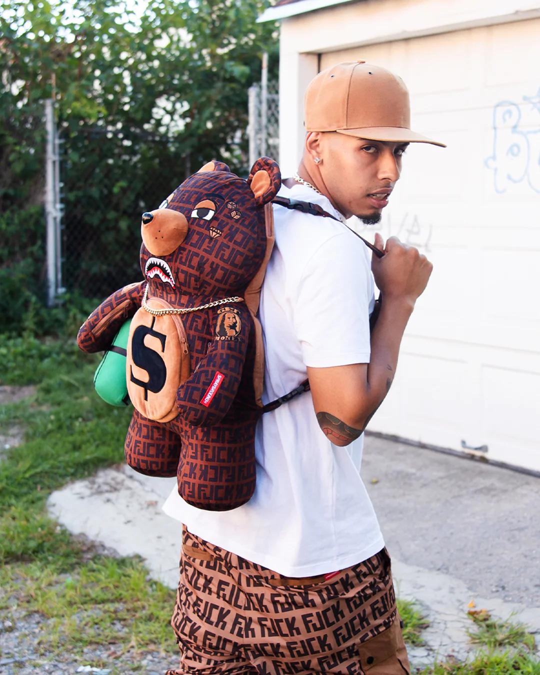 OFFENDED MONEYBEAR TEDDYBEAR BACKPACK | Sprayground Value