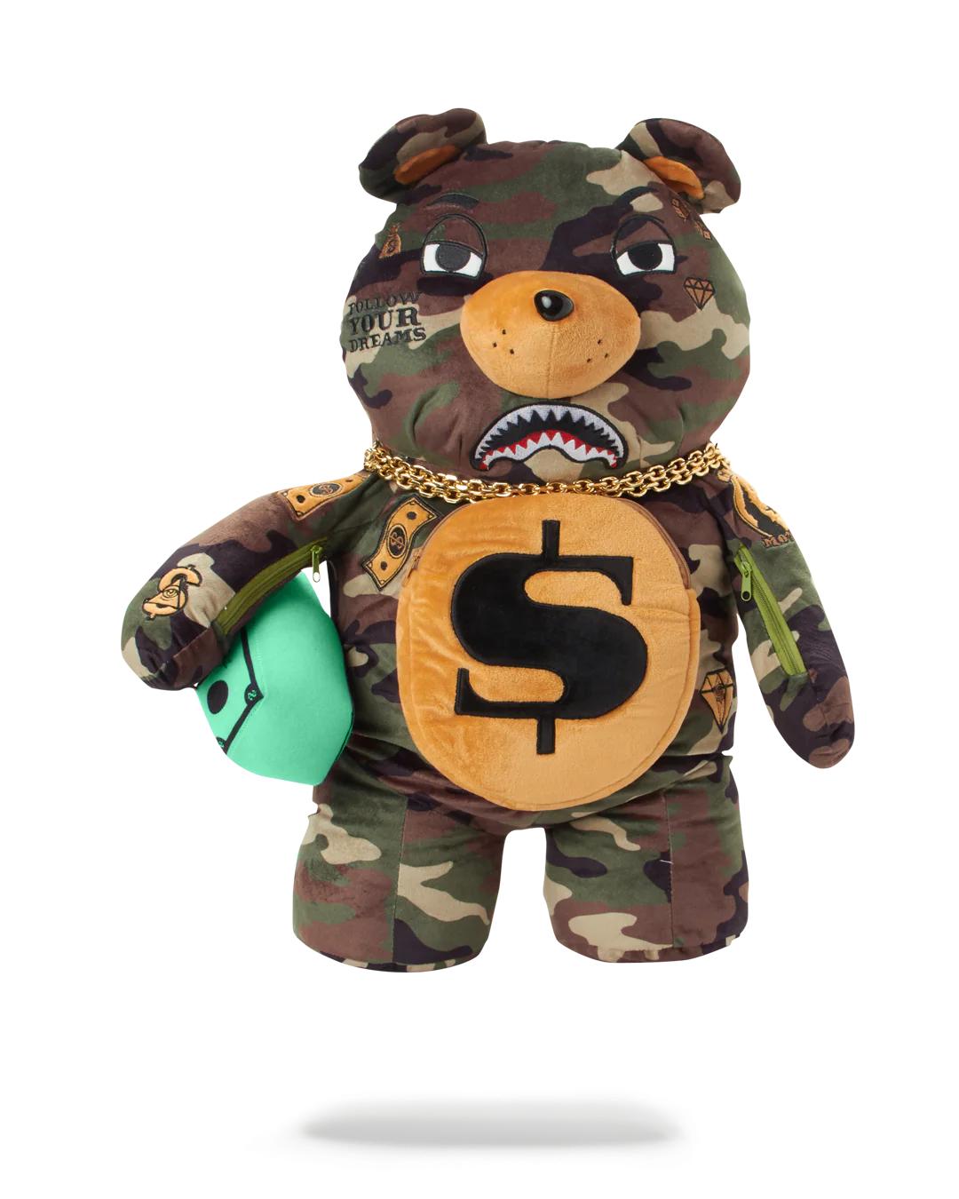 MONEYBEAR TEDDY BEAR BACKPACK | Sprayground Great Value