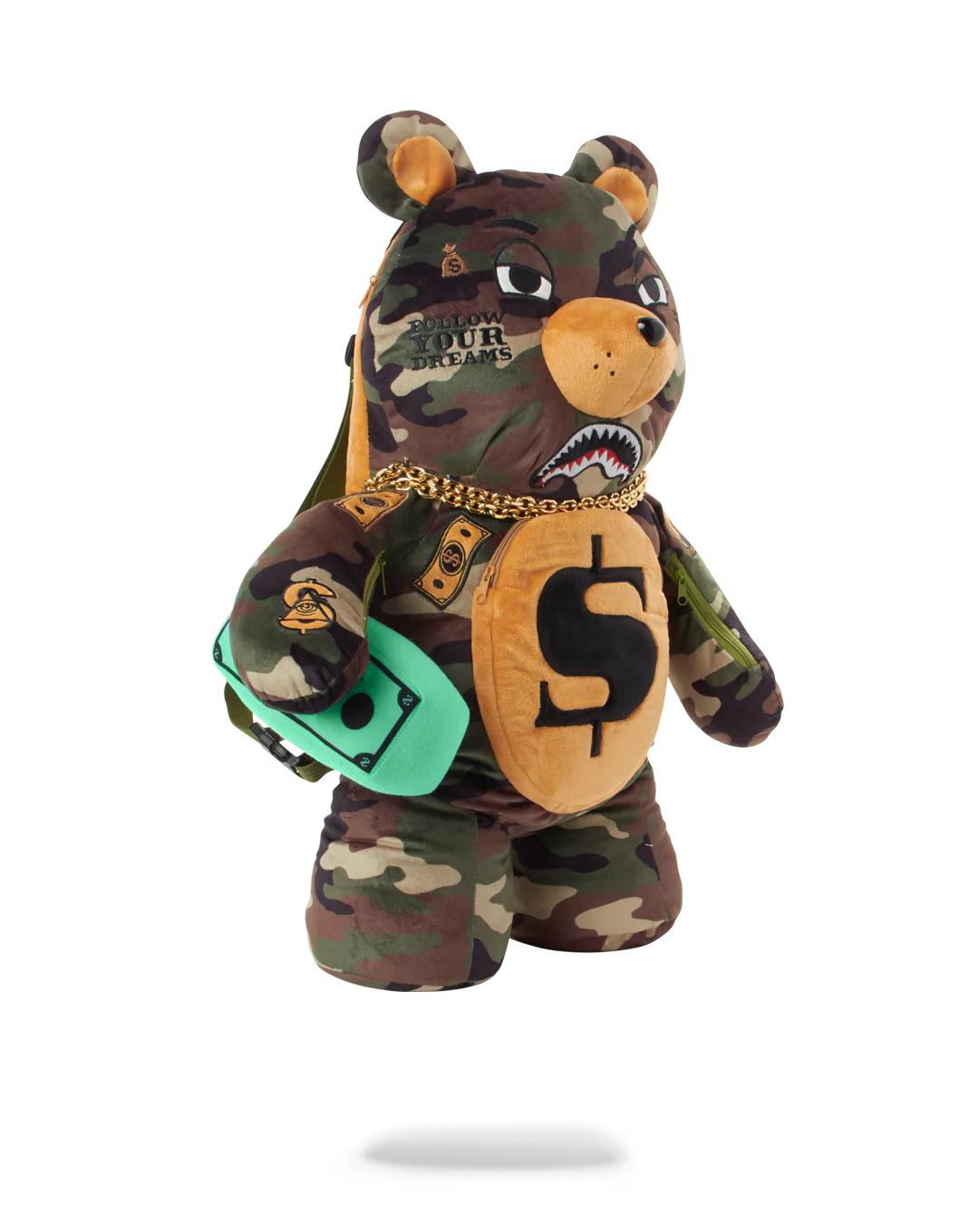 MONEYBEAR TEDDY BEAR BACKPACK | Sprayground Great Value