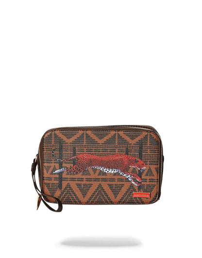 LEOPARDS IN PARIS TOILETRY AKA MONEY BAG | Sprayground Best Seller