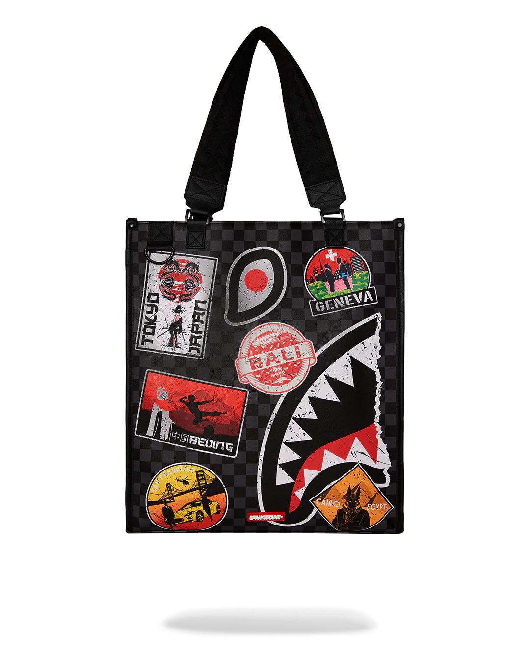 GLOBAL MOGUL UNLIMITED MILES LOFT TOTE | Sprayground Essential