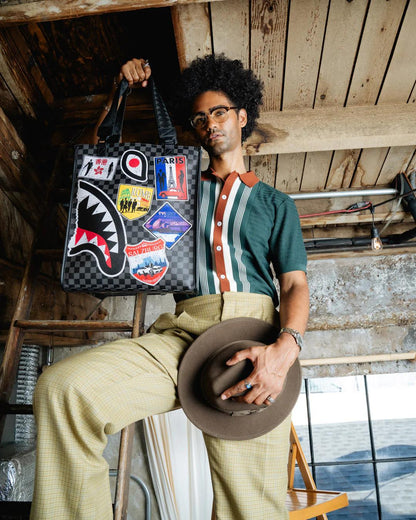 GLOBAL MOGUL UNLIMITED MILES LOFT TOTE | Sprayground Essential