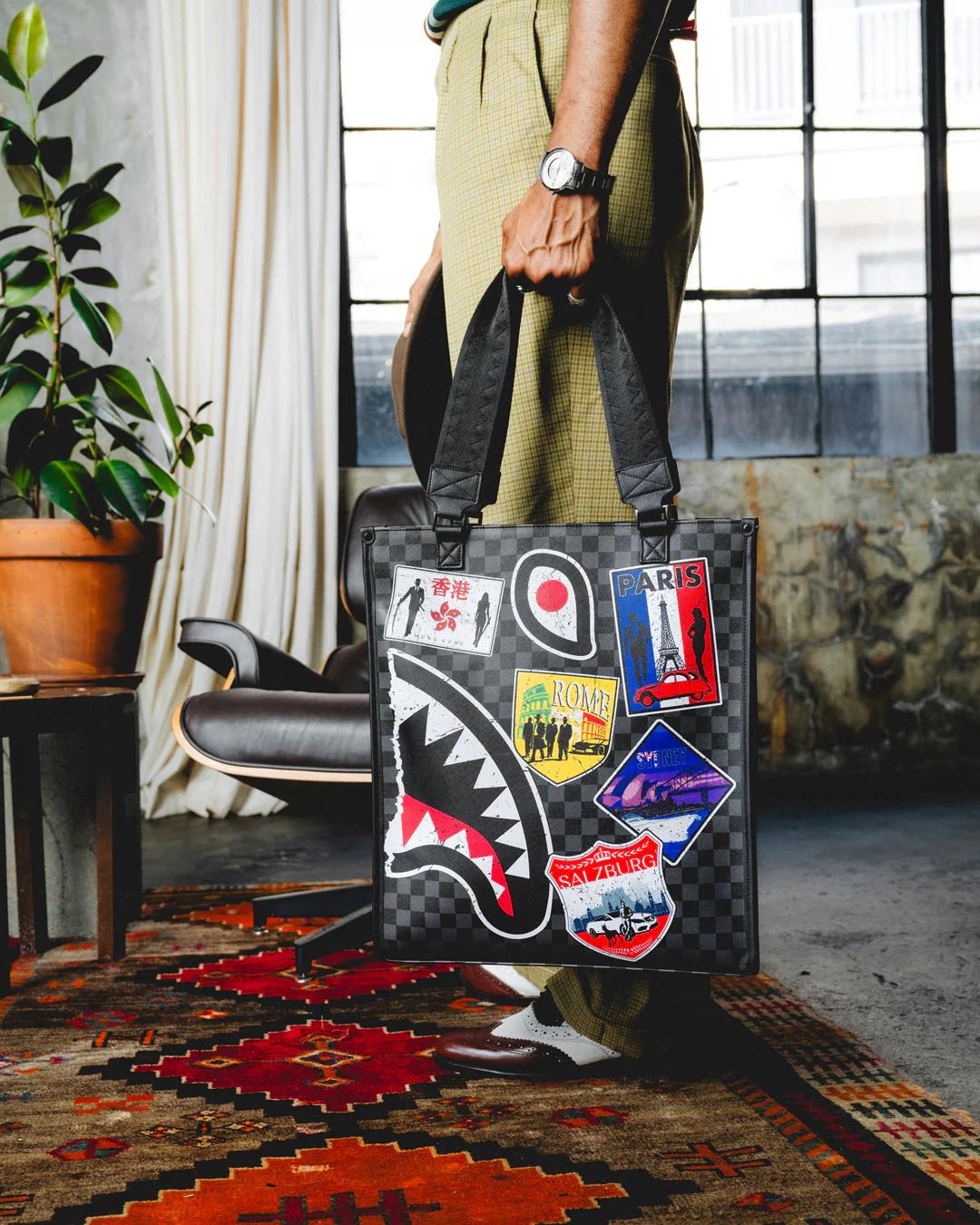 GLOBAL MOGUL UNLIMITED MILES LOFT TOTE | Sprayground Essential