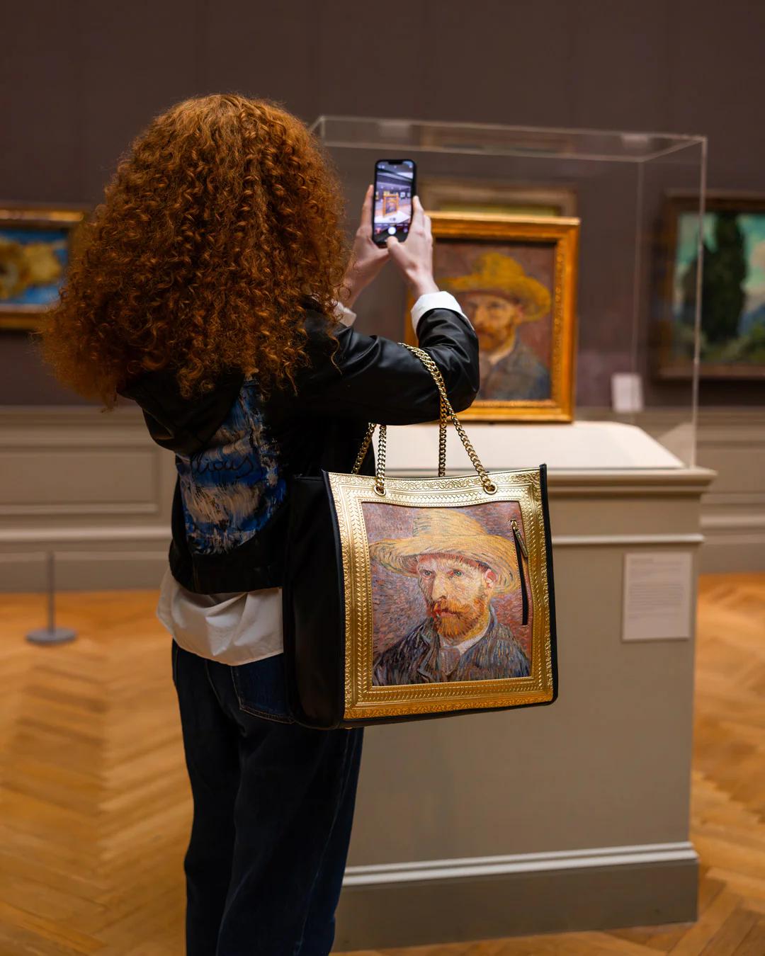 THE MET VAN GOGH FRAMED SELF-PORTRAIT TOTE | Sprayground Value