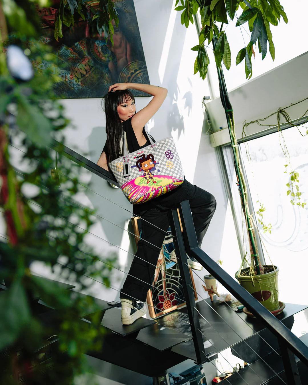 SUSIE ART STUDIO TOTE | Sprayground Latest