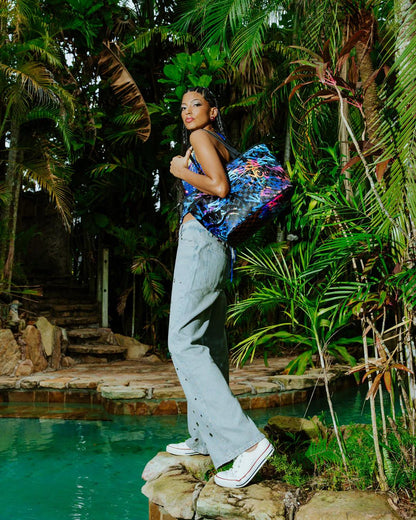 GLOW IN THE DARK CITY OF LIGHT TOTE | Sprayground Featured