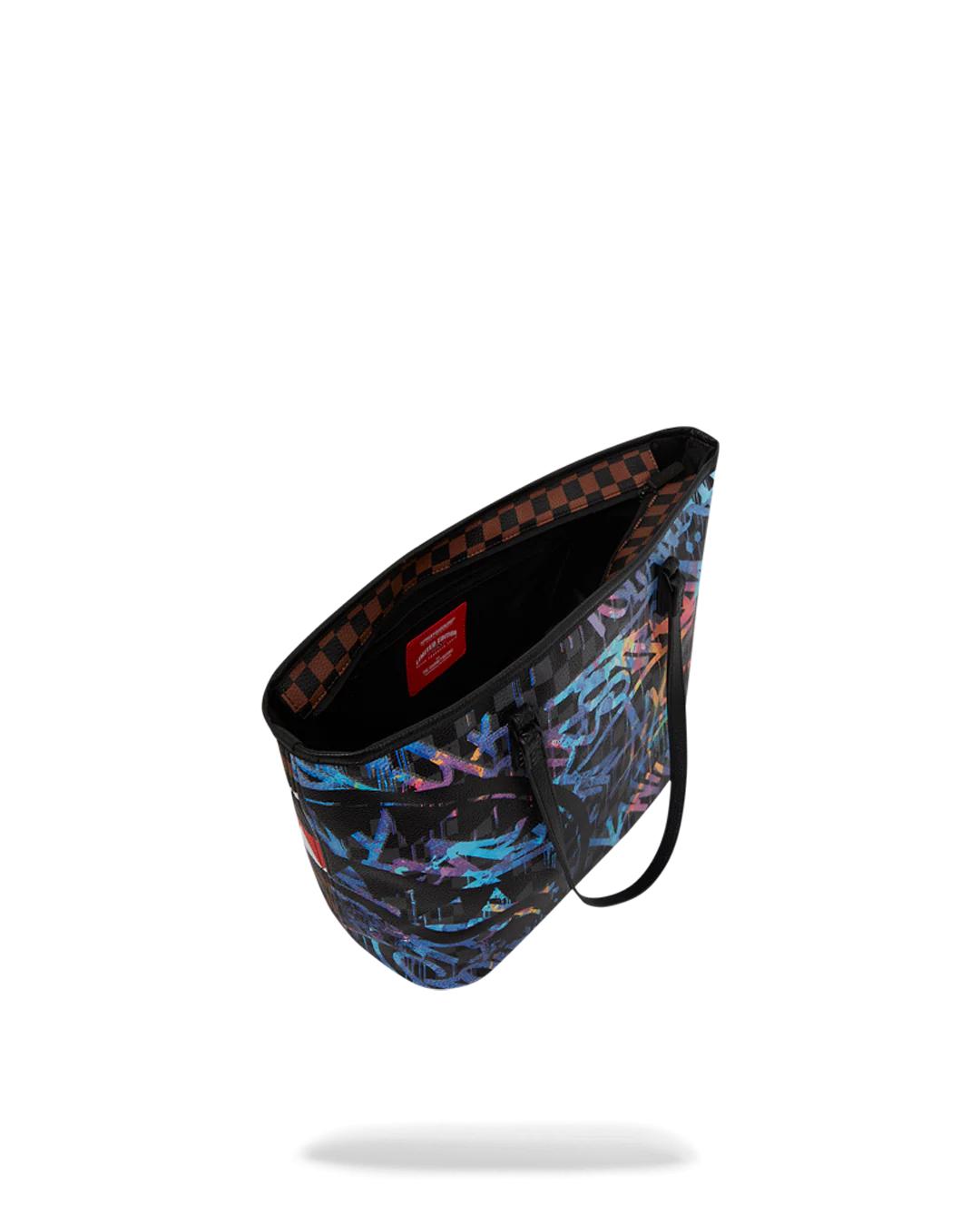 GLOW IN THE DARK CITY OF LIGHT TOTE | Sprayground Featured