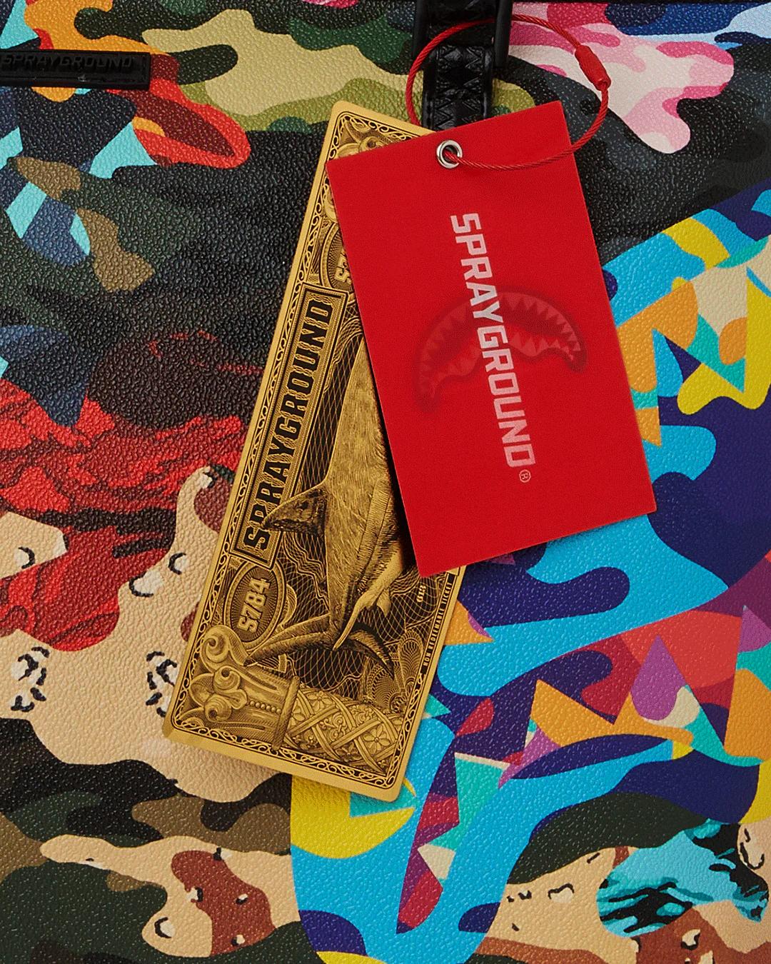 SLICED AND DICED CAMO TOTE | Sprayground Classic
