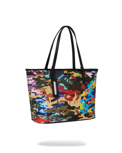 SLICED AND DICED CAMO TOTE | Sprayground Classic