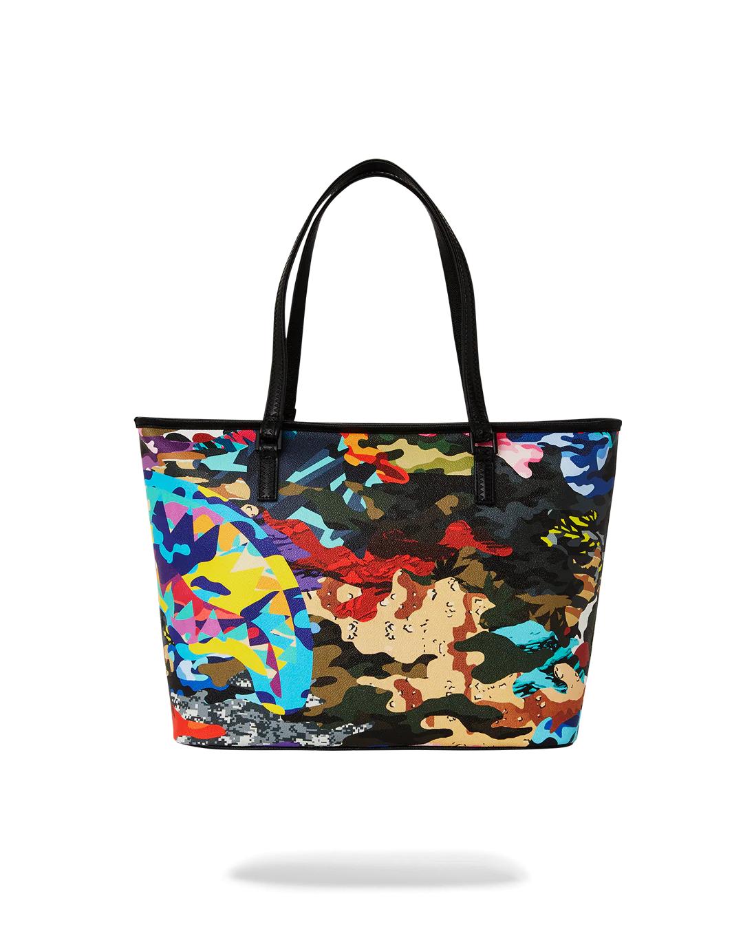 SLICED AND DICED CAMO TOTE | Sprayground Classic