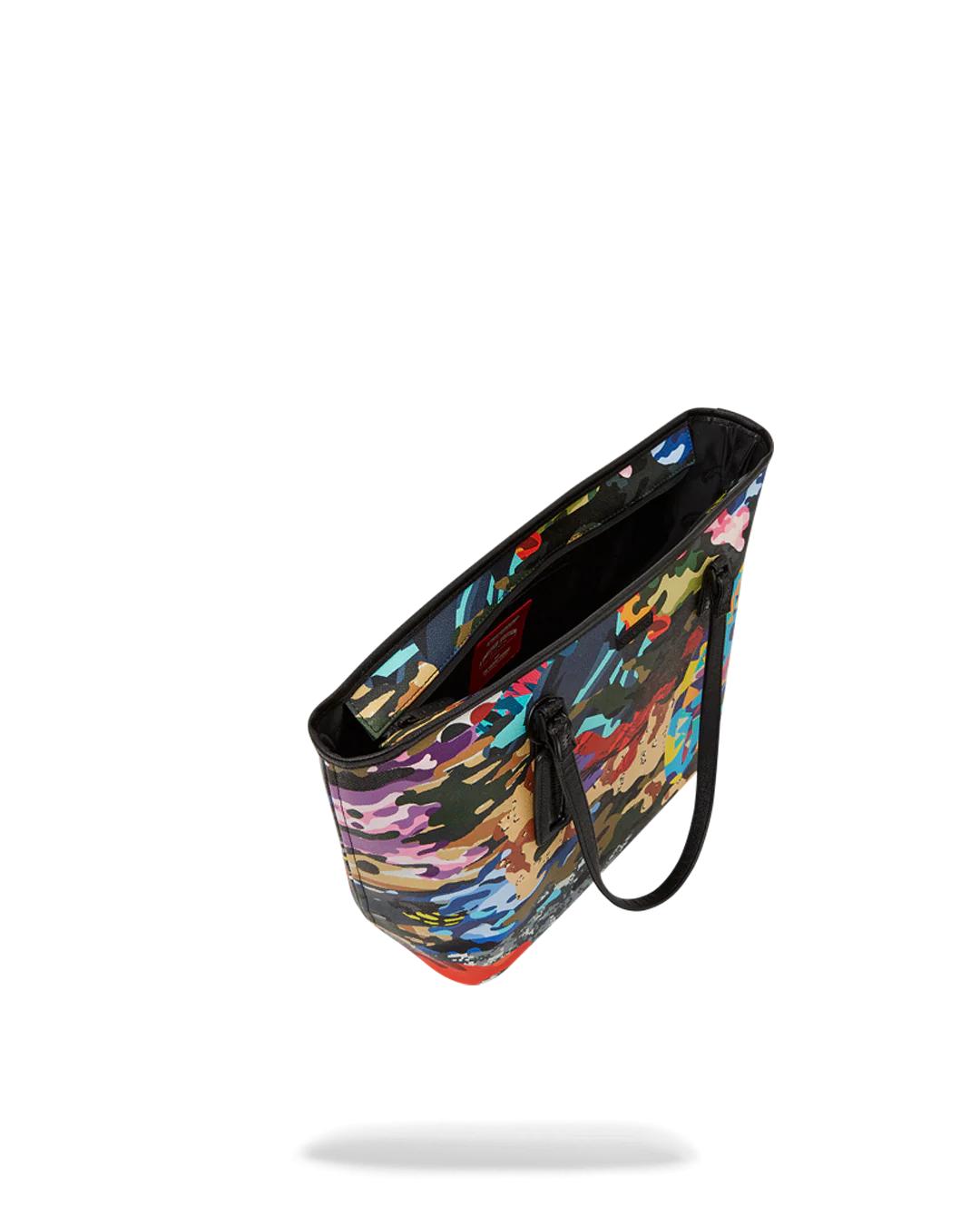 SLICED AND DICED CAMO TOTE | Sprayground Classic