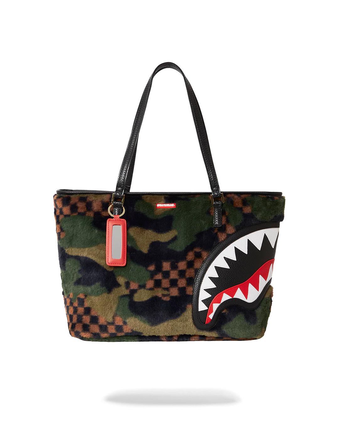 BIG SKY FUR SHARK TOTE | Sprayground Latest