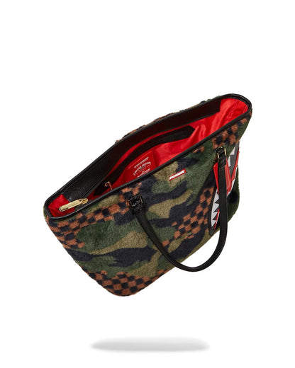 BIG SKY FUR SHARK TOTE | Sprayground Latest