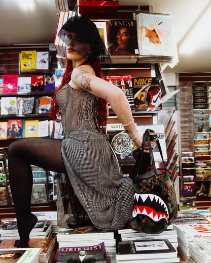 BIG SKY FUR SHARK TOTE | Sprayground Latest