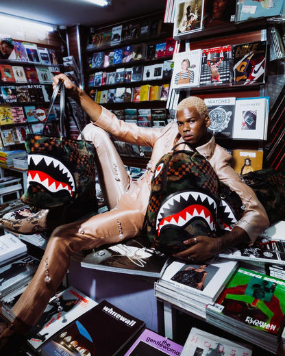 BIG SKY FUR SHARK TOTE | Sprayground Latest