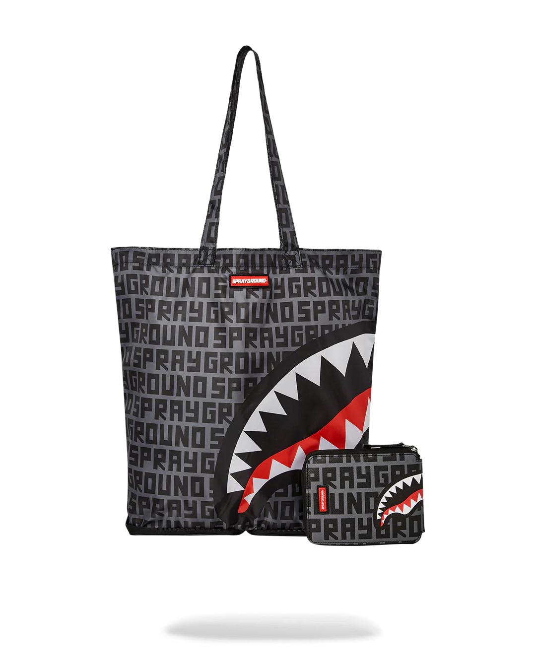 SHARKFINITY STEALTH PILOT PACKABLE TOTE | Sprayground Best Seller