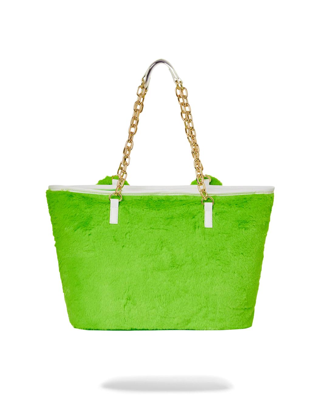 PLUSH MONEYBEAR TOTE (GREEN) | Sprayground Classic