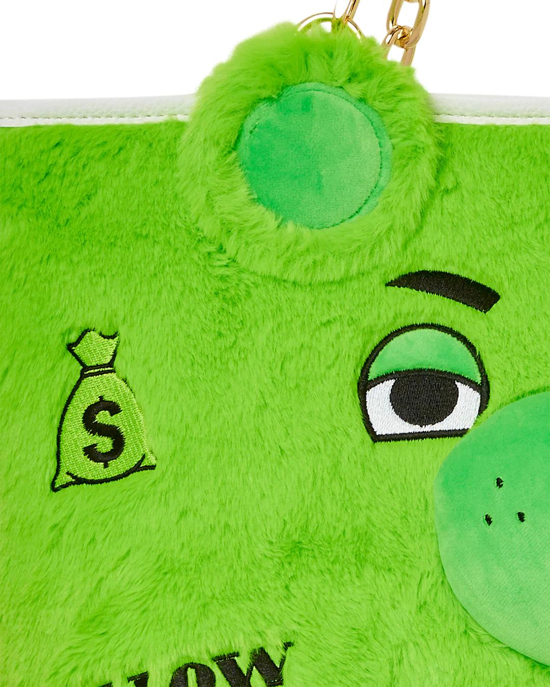 PLUSH MONEYBEAR TOTE (GREEN) | Sprayground Classic
