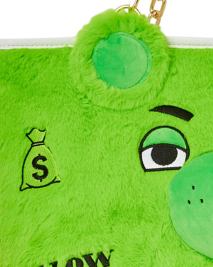PLUSH MONEYBEAR TOTE (GREEN) | Sprayground Classic