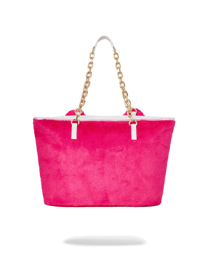 PLUSH MONEYBEAR TOTE (PINK) | Sprayground Essential