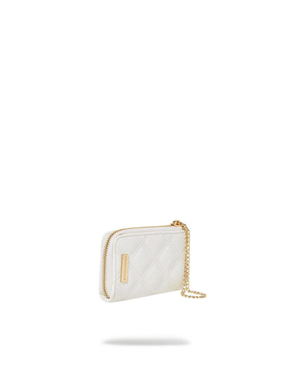 RIVIERA LE BLANC GOLD CHAIN SHARK WALLET | Sprayground Quality