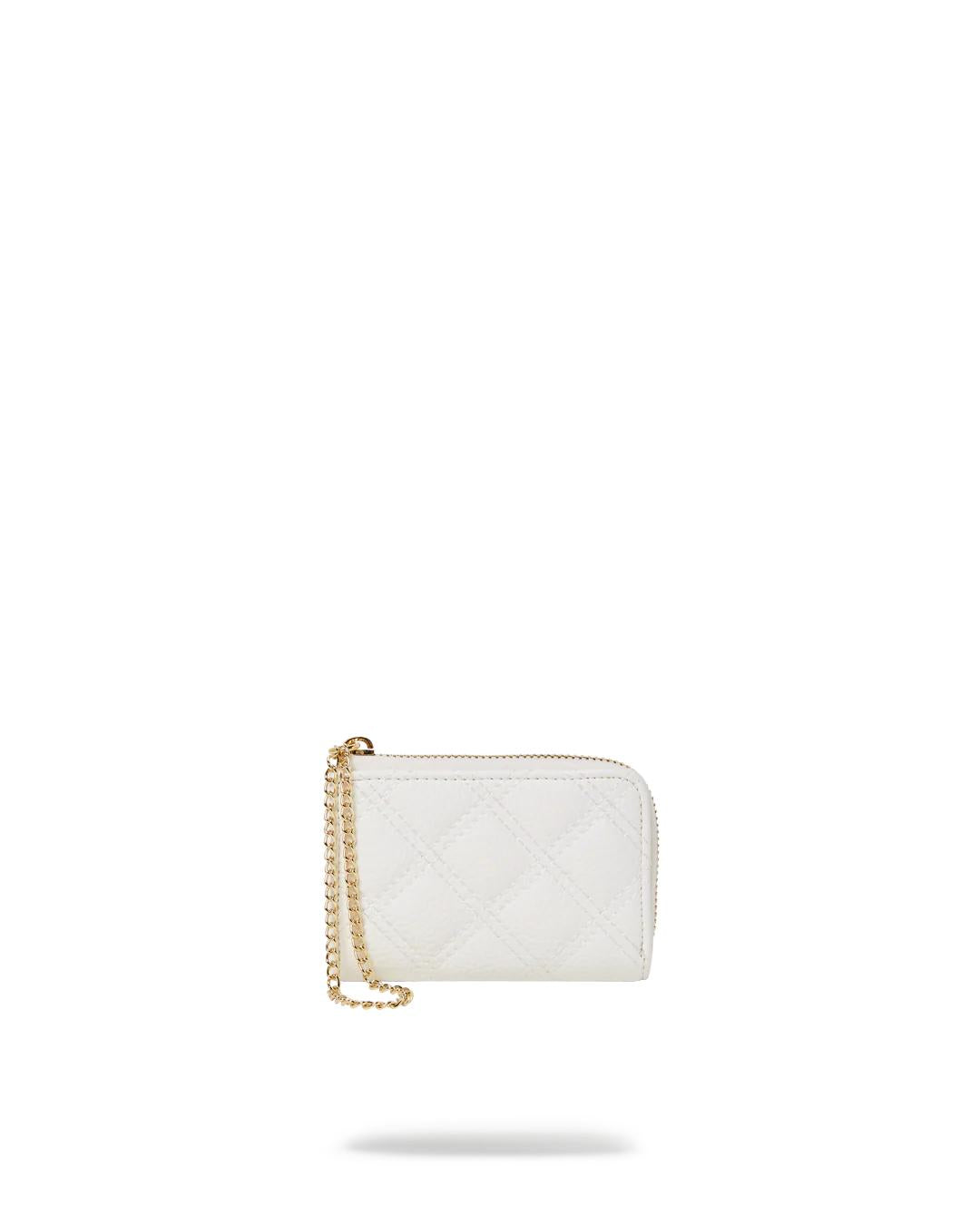 RIVIERA LE BLANC GOLD CHAIN SHARK WALLET | Sprayground Quality