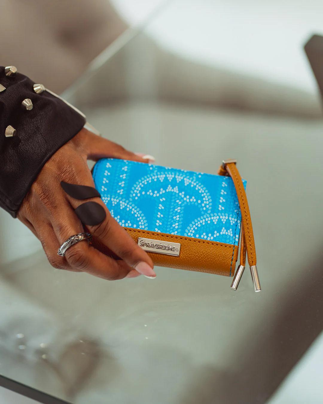ILLUCHAINS TURQ WALLET | Sprayground New