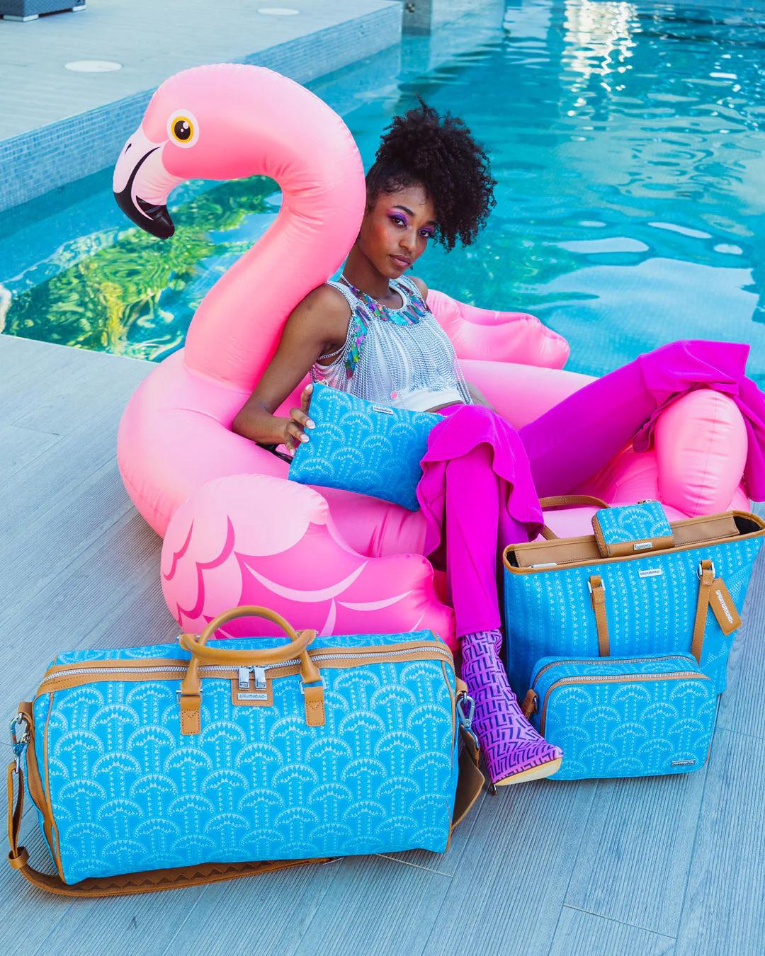 ILLUCHAINS TURQ WALLET | Sprayground New