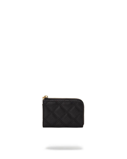 NOIR QUILT GOLD CHAIN SHARK WALLET | Sprayground Recommended