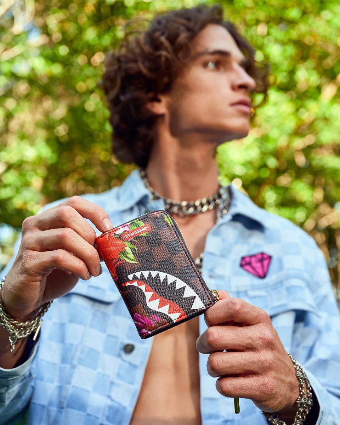 GARDEN OF SHARKS WALLET | Sprayground Featured