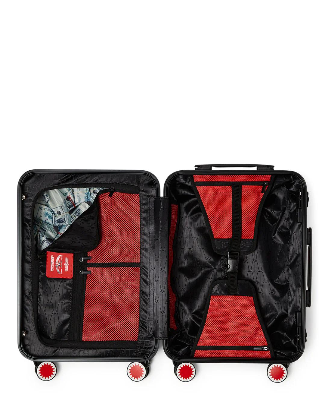 NIGHT NIGHT SHARKNAUTICS HARDSHELL CARRY-ON LUGGAGE | Sprayground Classic