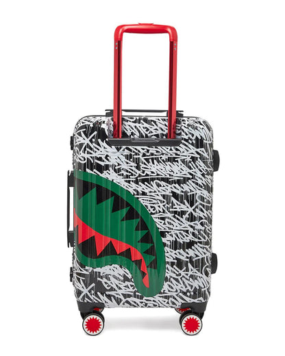 NIGHT NIGHT SHARKNAUTICS HARDSHELL CARRY-ON LUGGAGE | Sprayground Classic