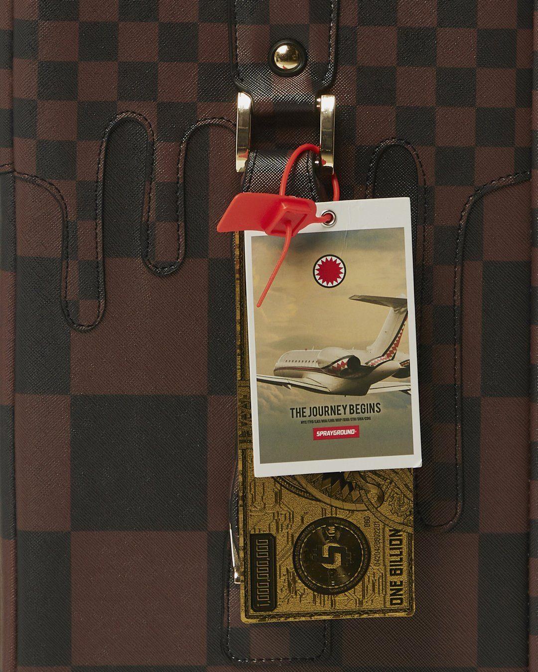 XTC SHARKS IN PARIS JETSETTER CARRY-ON LUGGAGE | Sprayground Great Value
