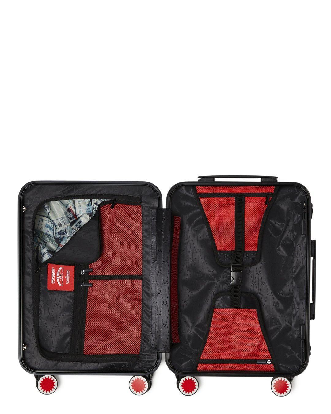 ROSE ALL DAY LA PALAIS SHARKNAUTICS HARDSHELL CARRY-ON LUGGAGE | Sprayground Premium