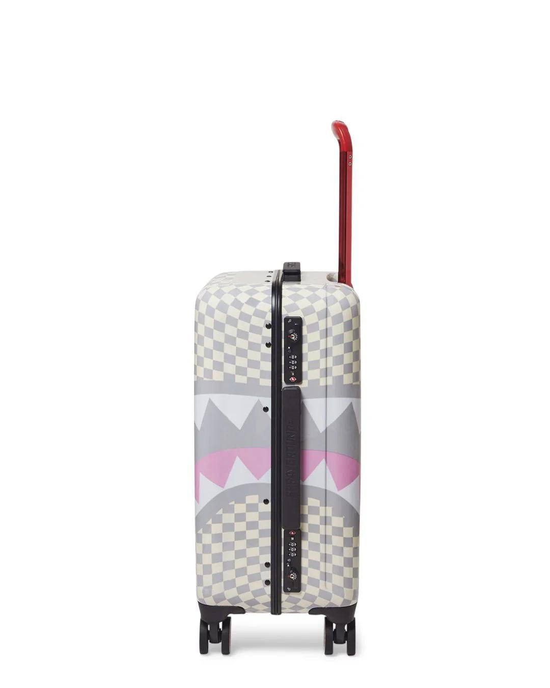 ROSE ALL DAY LA PALAIS SHARKNAUTICS HARDSHELL CARRY-ON LUGGAGE | Sprayground Premium
