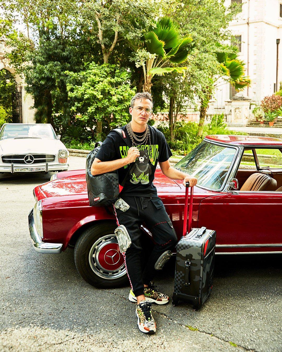 3AM NEVER SLEEP JETSETTER CARRY-ON LUGGAGE | Sprayground Featured
