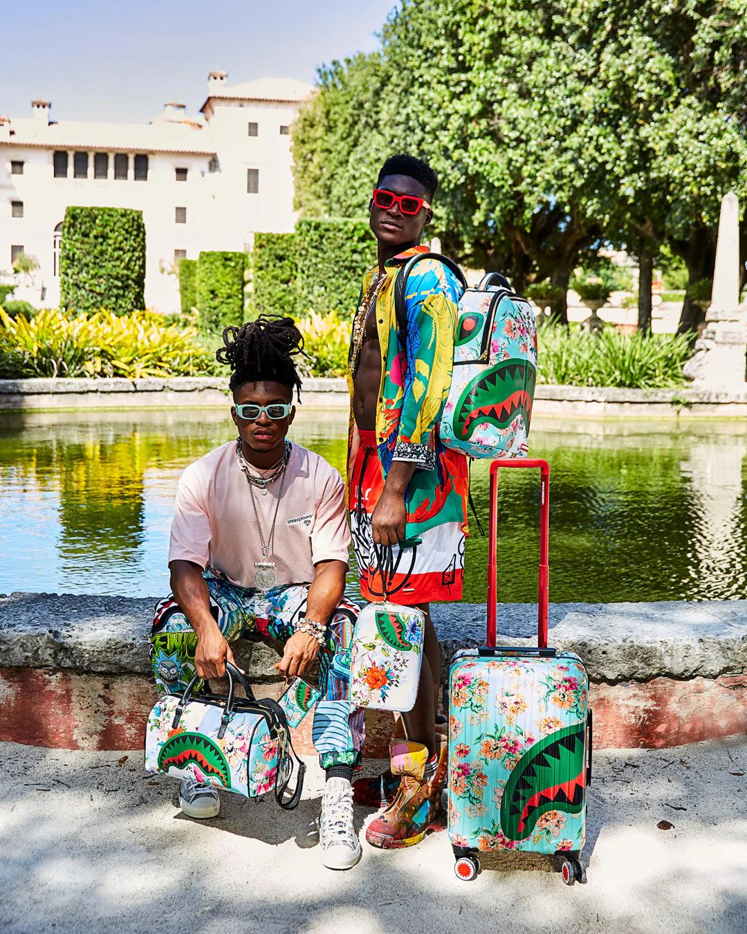 THE SANCTUARY SHARKNAUTICS HARDSHELL CARRY-ON LUGGAGE | Sprayground Trending