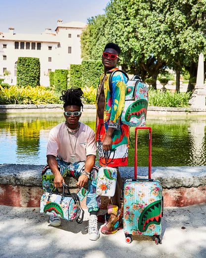 THE SANCTUARY SHARKNAUTICS HARDSHELL CARRY-ON LUGGAGE | Sprayground Trending