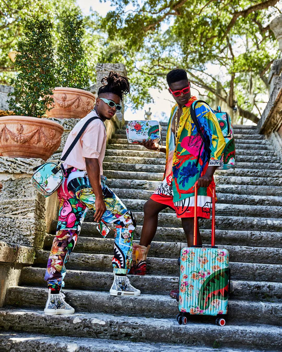 THE SANCTUARY SHARKNAUTICS HARDSHELL CARRY-ON LUGGAGE | Sprayground Trending