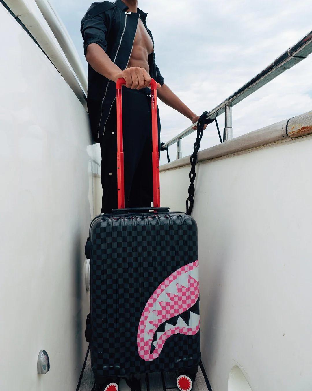 SHARKS IN CANDY CARRY-ON LUGGAGE | Sprayground Best Seller