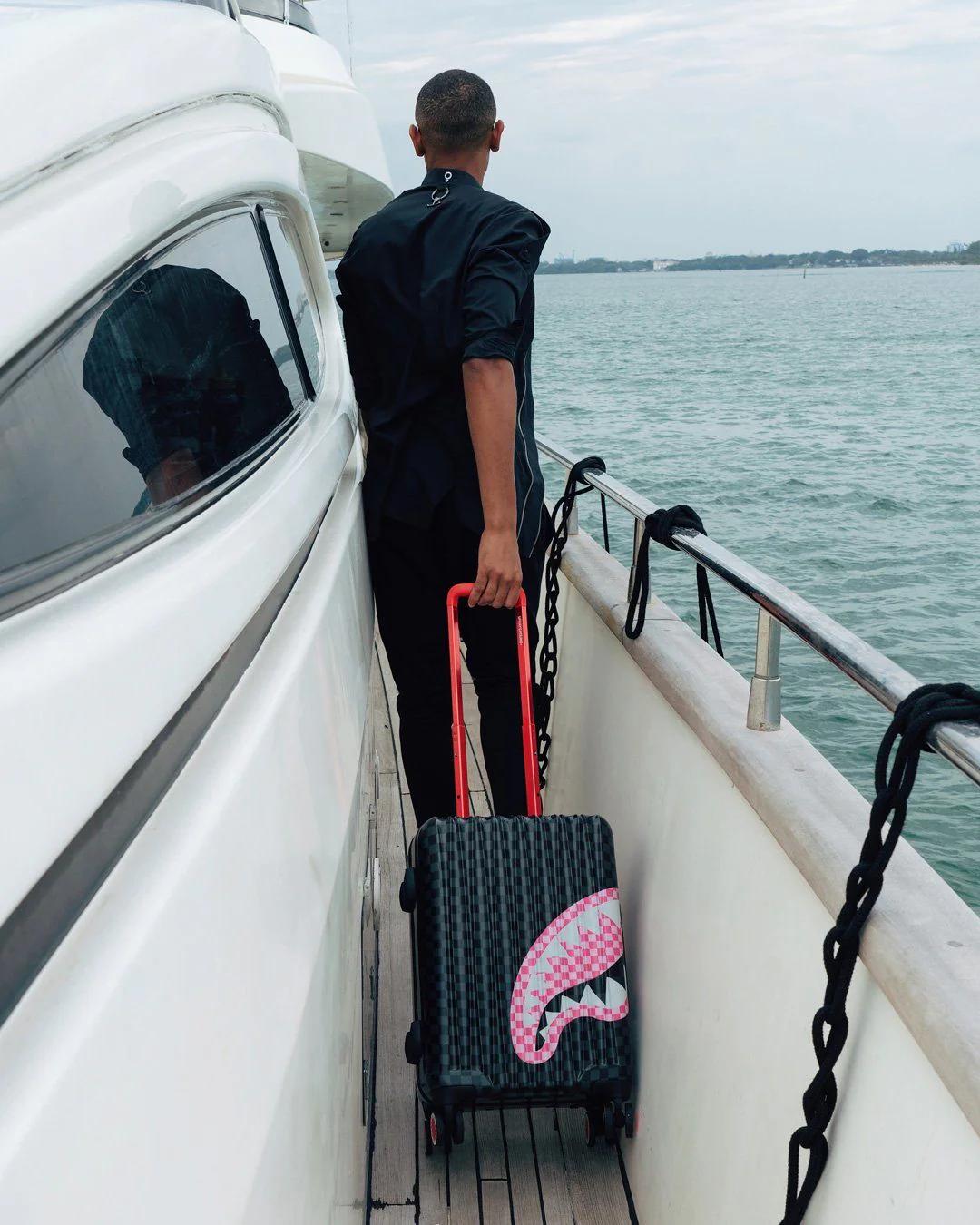 SHARKS IN CANDY CARRY-ON LUGGAGE | Sprayground Best Seller