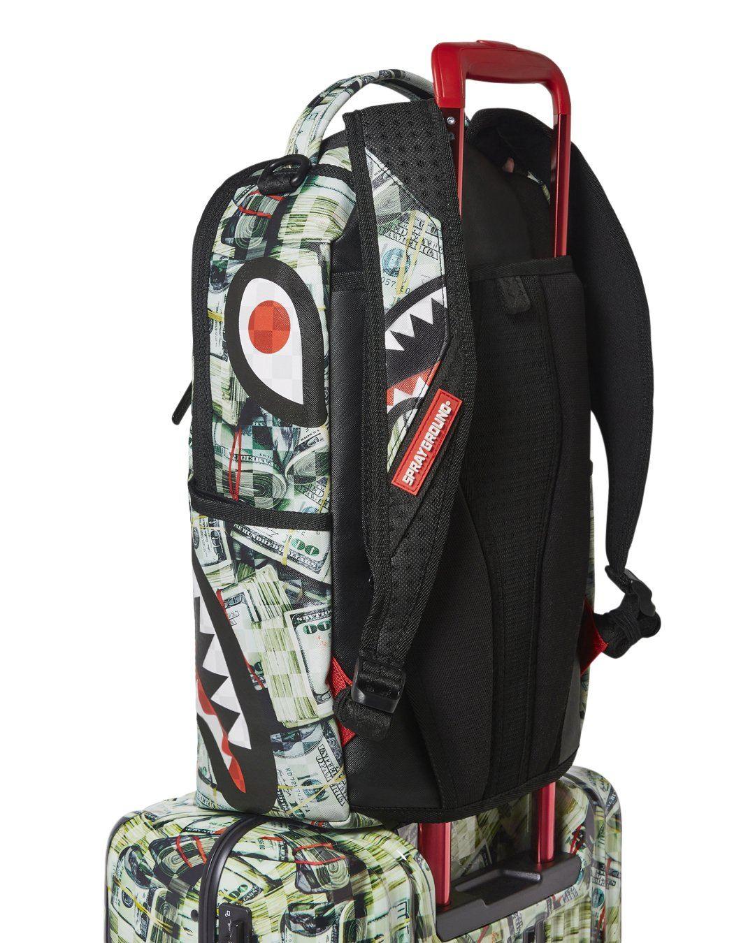 MAMA I MADE IT SHARKNAUTICS HARDSHELL CARRY-ON LUGGAGE | Sprayground Exclusive