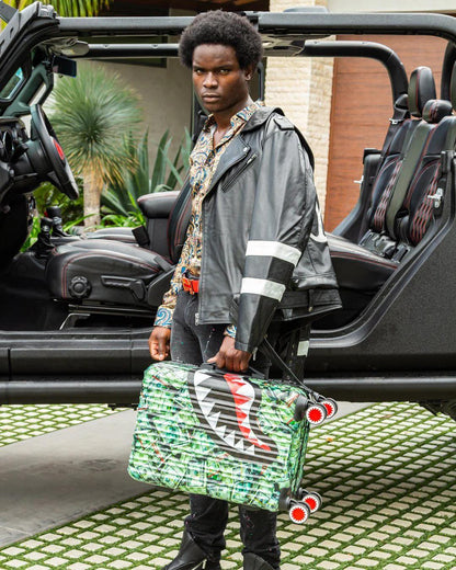MAMA I MADE IT SHARKNAUTICS HARDSHELL CARRY-ON LUGGAGE | Sprayground Exclusive